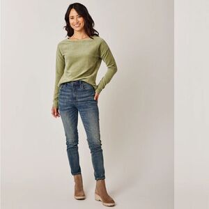 Women’s Carve Designs Blue Skyler Super Skinny Jeans with Modern Fit Size 12